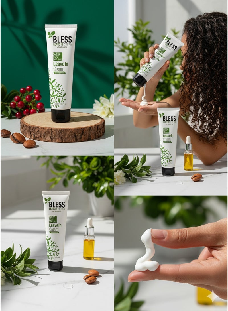 بليس كريم ليف إن بزيت الأرجان – 200 مل - Image 3