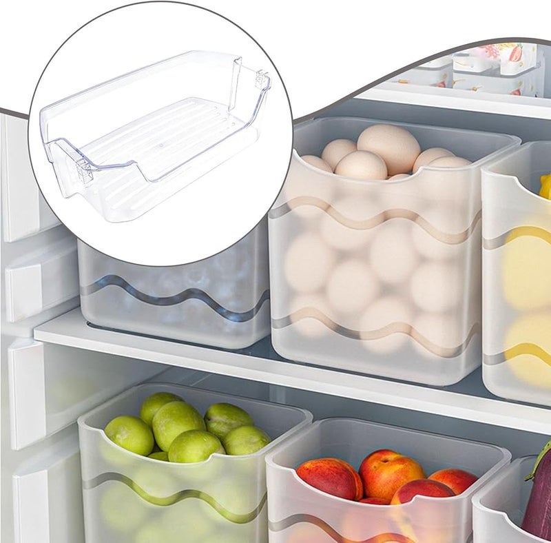 WR71X38307 WR71X30144 صندوق رف باب الثلاجة البديل للثلاجات الجانبية ذات التثبيت السفلي - Image 3