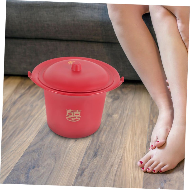 Portable Spittoon Urine Pot With Sealed Lid Easy To Clean For All Ages - Image 5