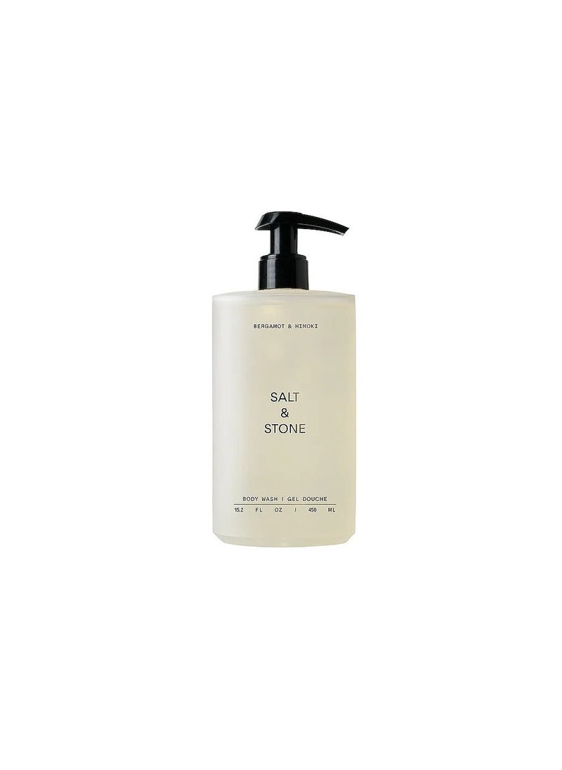 Salt & Stone - Bergamot & Hinoki Body Wash - Image 1
