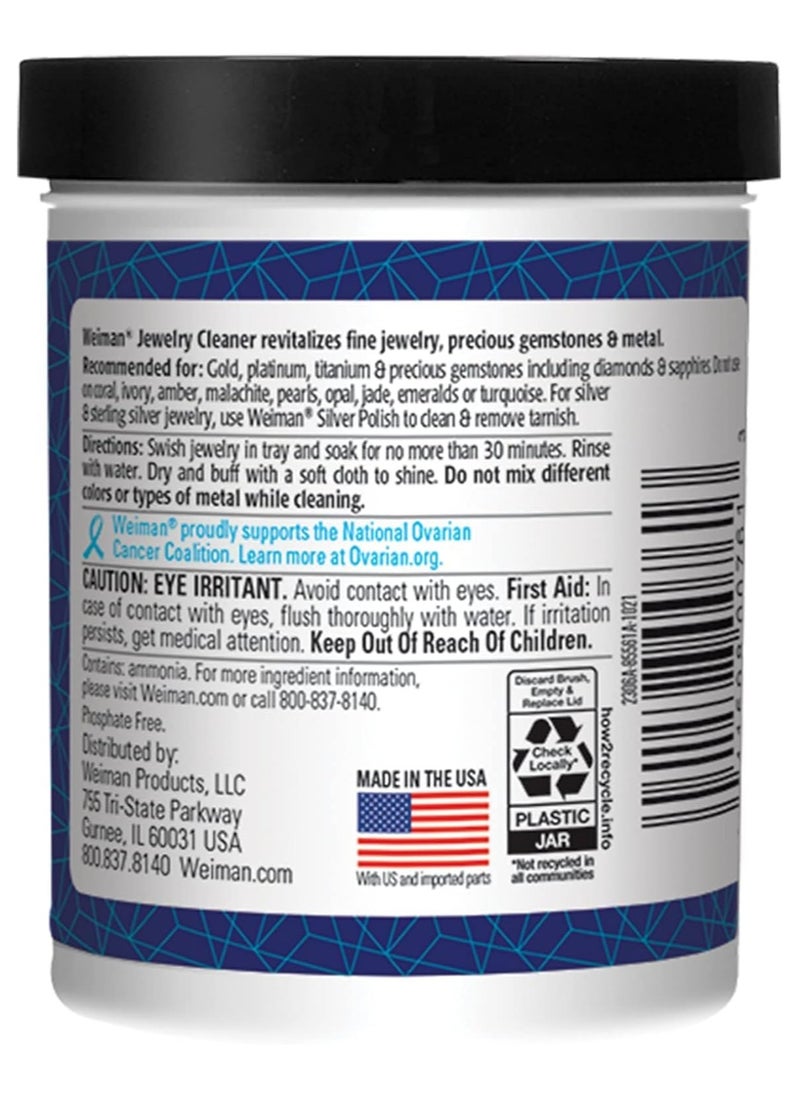 Weiman - Weiman Fine Jewelry Cleaner 6oz Use on Gold Platinum Diamonds and Gem Stones Cleans and Revitalizes Fine Jewelry - Image 1