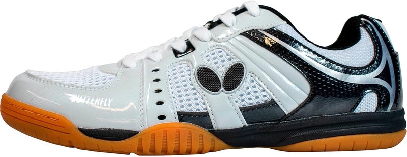 باترفلاي BUTTERFLY حذاء تنس طاولة Lezoline Unizes White/black 39 - أبيض/أسود، مقاس 39 - Image 1