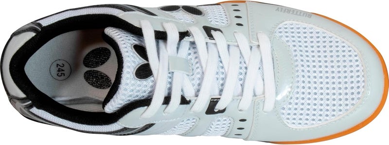 باترفلاي BUTTERFLY حذاء تنس طاولة Lezoline Unizes White/black 39 - أبيض/أسود، مقاس 39 - Image 5