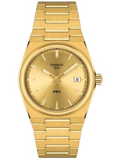 TISSOT Tissot PRX Men's Swiss Quartz Watch 40mm-Gold  - Image 1