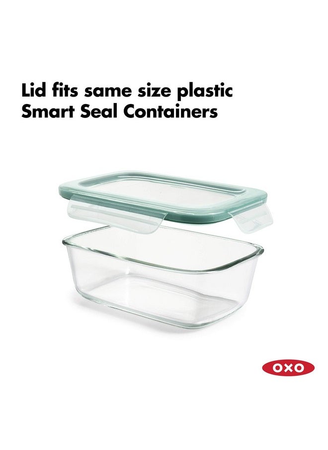 OXO Good Grips 8 Cup Smart Seal Glass Rectangle Container