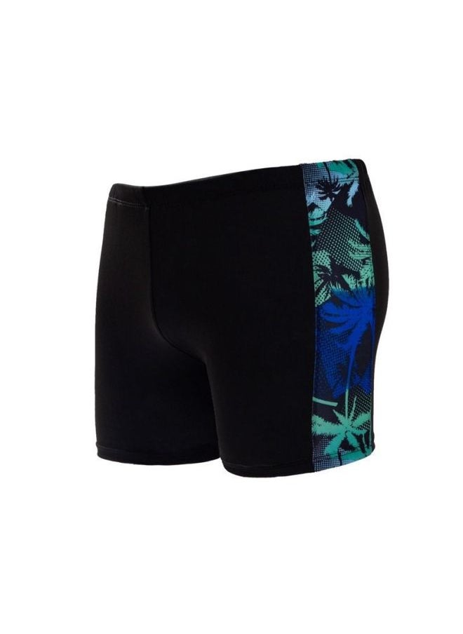 2024 Men's Hot Spring Swimming Trunks Quick-drying Flat Angle Plus Fat Plus Swimming Trunks Men's Swimming Trunks Special Wholesale-Color:605-3-