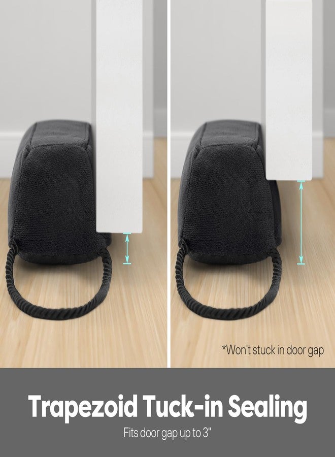 Comfyanno Door Draft Stopper, 36inch Weighted Draft Stoppers for Bottom of Door, Under Door Cold Air, Light, Noise Sound Odor & Dust Blocker Guard for Door Bottom Gap - Image 4