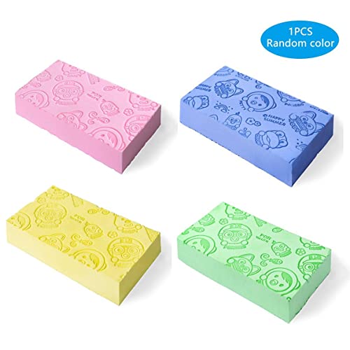 Adbeni Bath Sponge, Skin Exfoliator, Face Scrubber and Dead Skin Remover Bath Sponge For Body Assorted Color - Image 2