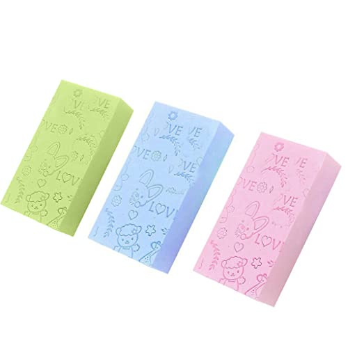 Adbeni Bath Sponge, Skin Exfoliator, Face Scrubber and Dead Skin Remover Bath Sponge For Body Assorted Color - Image 3