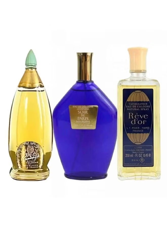 باريس عرض عطور قديمة ابو طير وريفدور و باريس 3 قطع