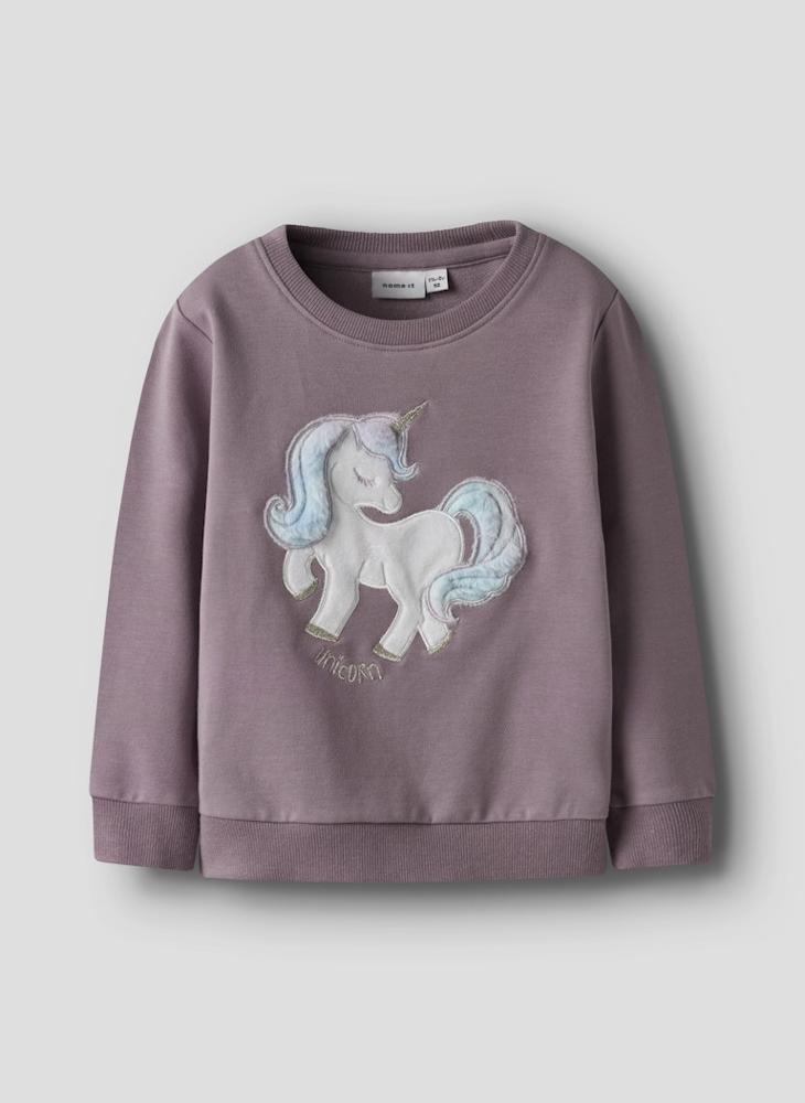 NAME IT Kids Nmfkisa Unicorn Sweatshirt  - Image 1