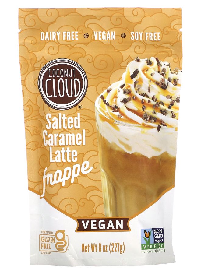 لاتيه فريبي مع كراميل مملح نباتي 8 أونصات (227 غ)