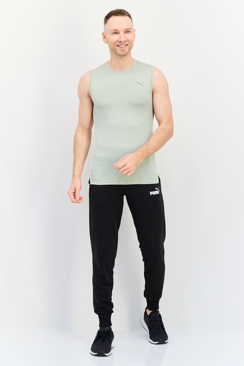 Puma x One8 Men Sportswear Fit Brand Logo Training Vest, Light Sage - Image 2