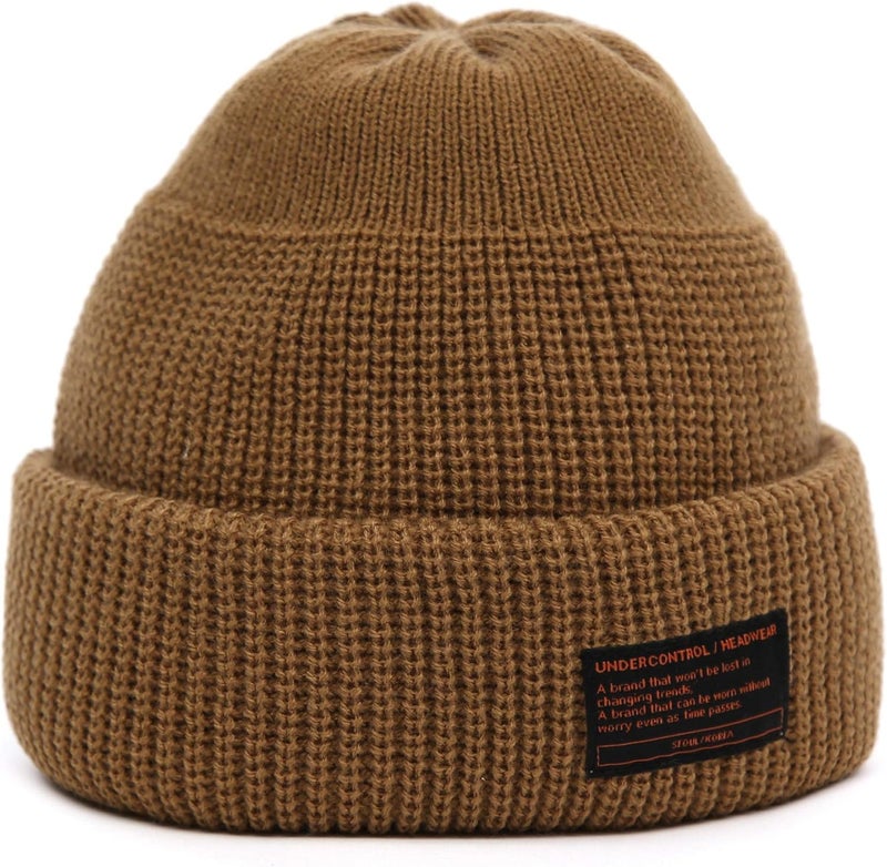 UNDERCONTROL Store Winter Trawler Fisherman Beanie Men Women Unisex Stylish Plain Docker Skull Hat Roll up Watch Cap Color Pack - Image 2