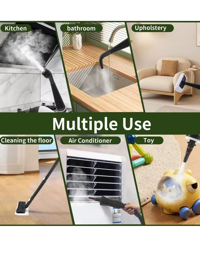 Laseta High Pressure Steam Cleaner ，Multi-functional household high-temperature cleaning machine，Portable Steam Small Household Kitchen Handheld Steam Cleaner  - Image 2