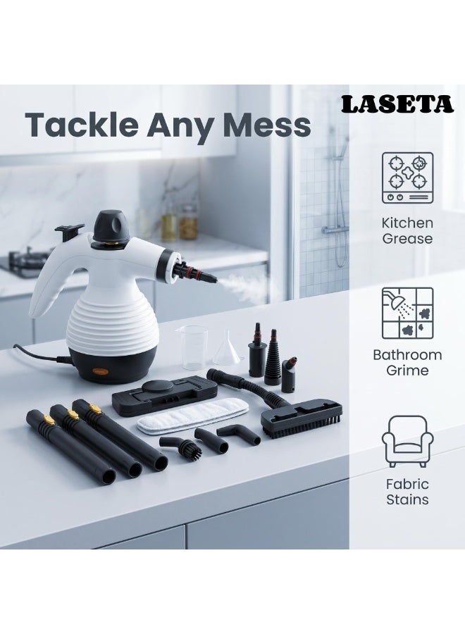 Laseta منظف بخار عالي الضغط ، آلة تنظيف منزلية متعددة الوظائف عالية الحرارة ، منظف بخار محمول صغير يدوي للمطبخ - Image 2