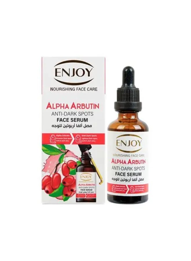 ENJOY Alpha Arbutin Anti-Dark Spots Face Serum, 50ml - Brightening & Hydrating