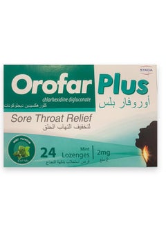STADA Orofar Plus Mint Lozenges 24S 