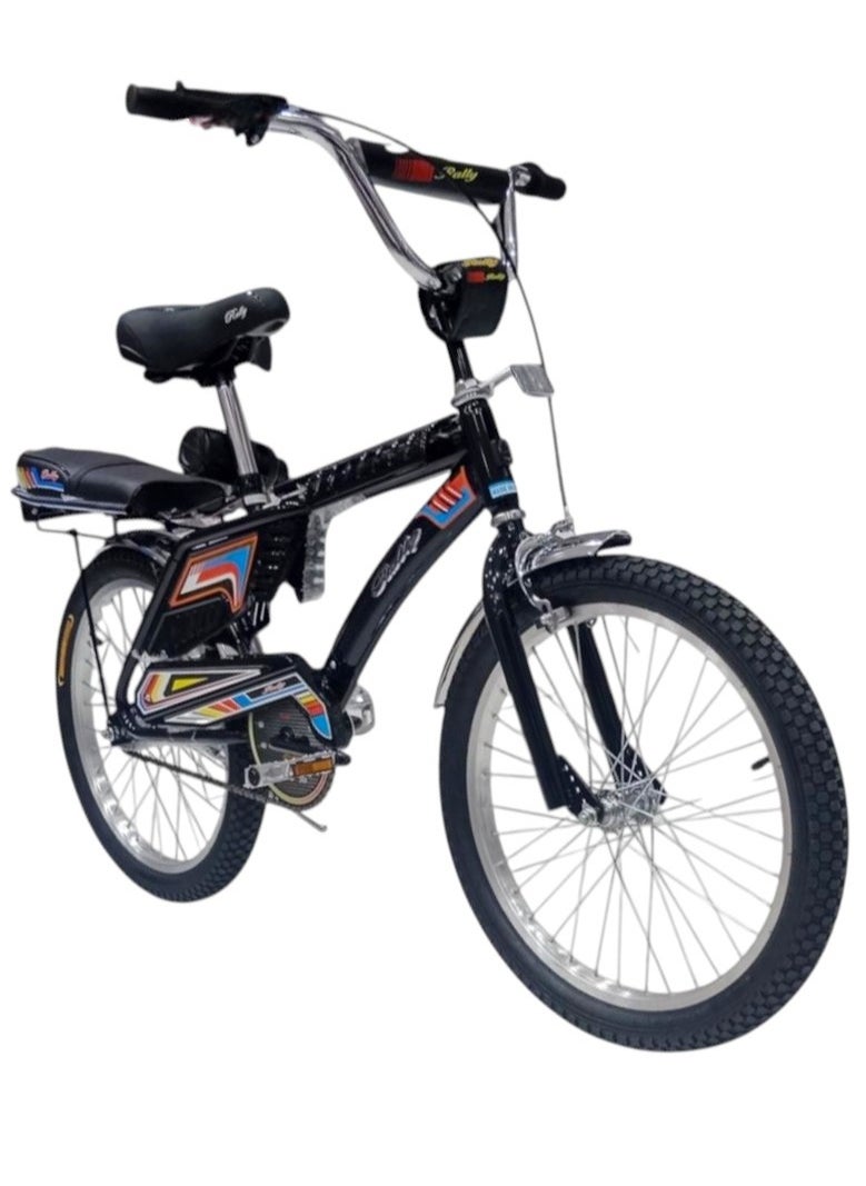 Rambo Rambo Freestyle Kids Bike with 2 Seats, 20-Inch Size Rambo Bicycle indonesian Design with Adjustable Seat, Children Bicycle with Air Filled Wheels, Hand and Rear Brakes, For Ages 8+  - Image 1