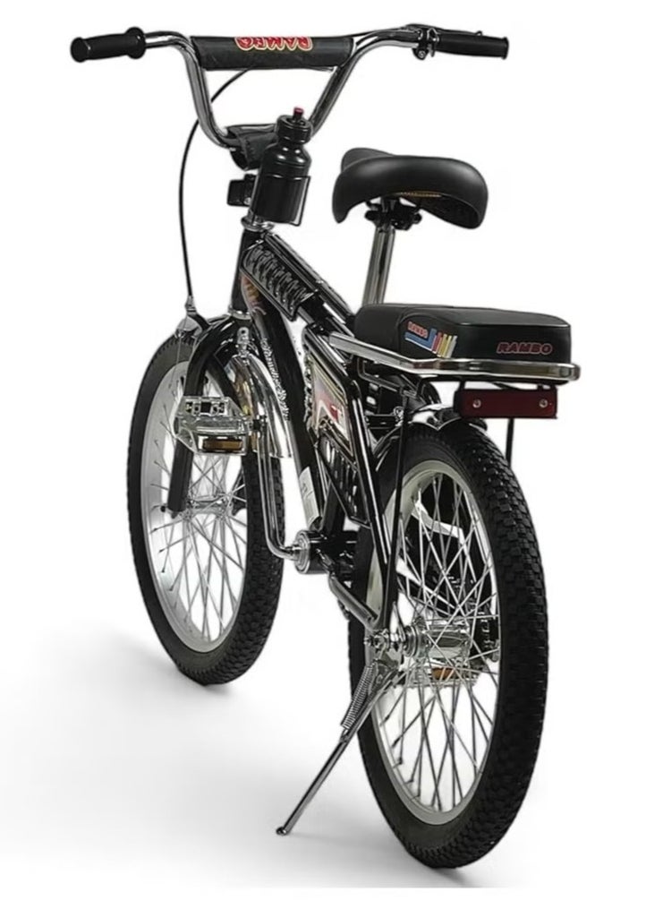 Rambo Rambo Freestyle Kids Bike with 2 Seats, 20-Inch Size Rambo Bicycle indonesian Design with Adjustable Seat, Children Bicycle with Air Filled Wheels, Hand and Rear Brakes, For Ages 8+  - Image 5