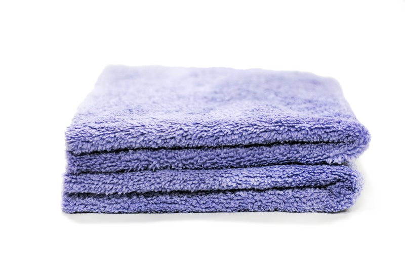 Maxshine 16â€x24â€ Edgeless Purple Microfiber Towel (500GSM) - Double-Sided, Plush Car Drying Towel for Detailing - Professional Auto Detailing - Image 3