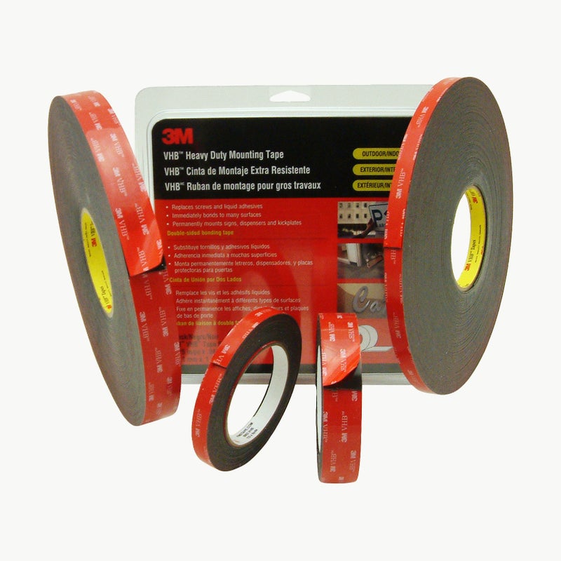 3M 3M Scotch 5952 VHB Tape: 1/2 in. x 15 ft. (Black) - Image 3