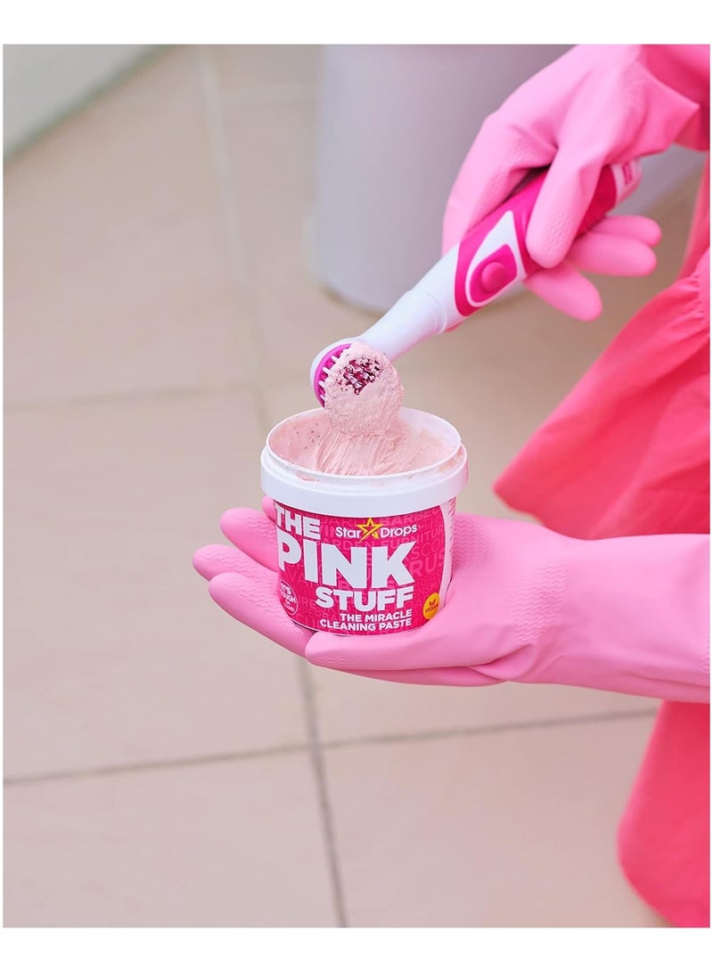 THE PINK STUFF Stardrops - The Pink Stuff - The Miracle Scrubber Kit - 4 Cleaning Brush Heads - Image 5