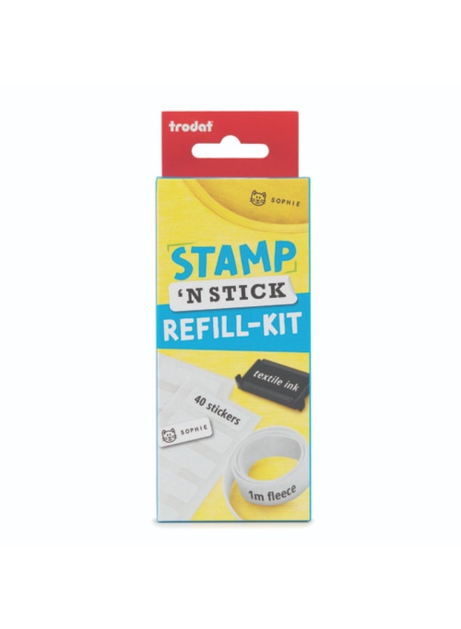 ترودات طقم إعادة تعبئة Trodat Stamp 'N Stick 199016 لختم المنسوجات - Image 2