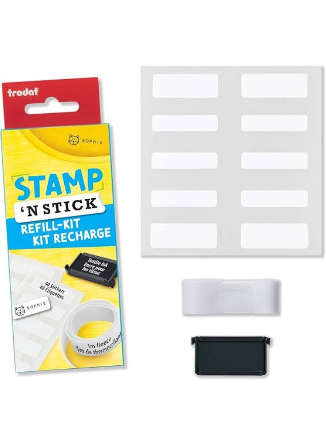 ترودات طقم إعادة تعبئة Trodat Stamp 'N Stick 199016 لختم المنسوجات - Image 5