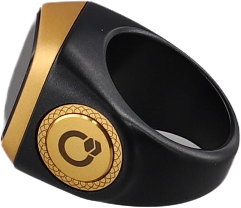 مسبحة رقمية مع عداد واهتزاز تذكير، مقاومة للماء، منبه أذان، 20 ملم، أسود - Image 3