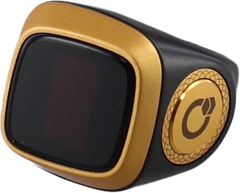 مسبحة رقمية مع عداد واهتزاز تذكير، مقاومة للماء، منبه أذان، 20 ملم، أسود - Image 4