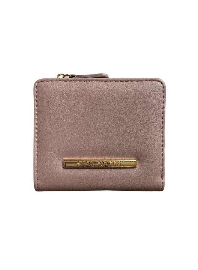 STEVE MADDEN French Faux Leather Wallet (Mauve)  - Image 1