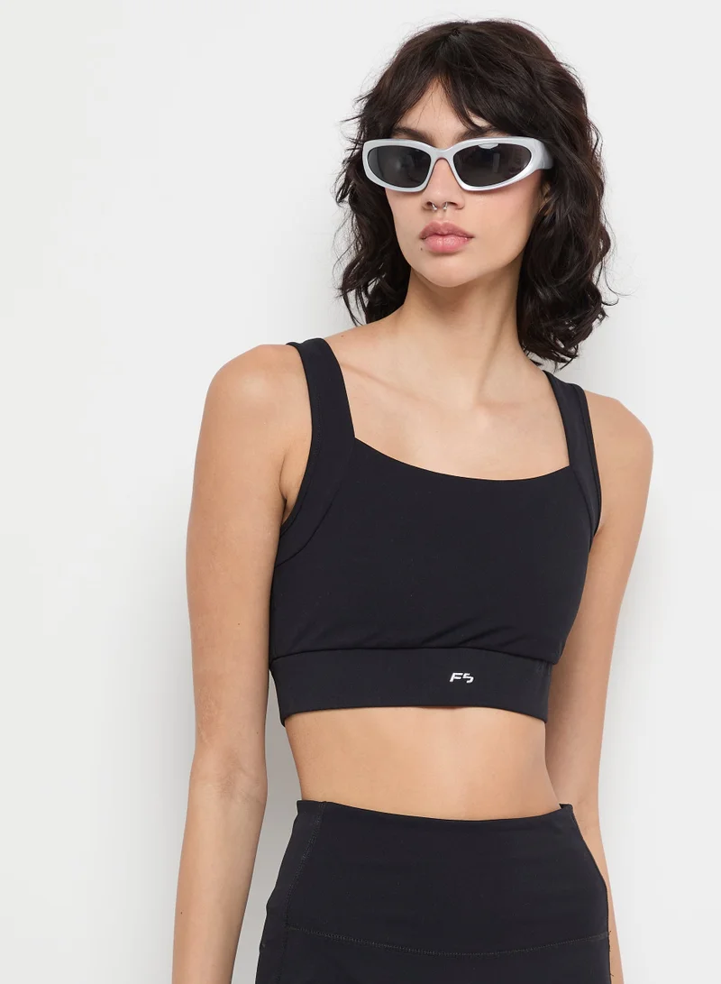 إف5 Women's F5 Active Square-Neck Sports Bra