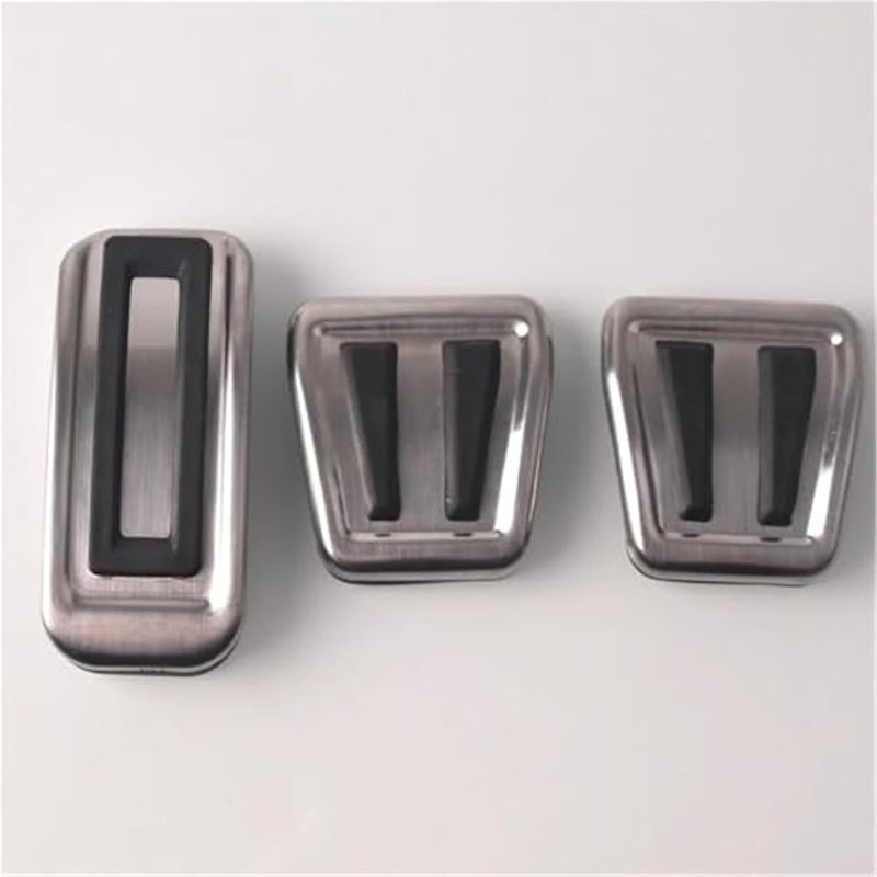 Wivplex Stainless Steel Pedal Pad Set for Mazda - Image 4