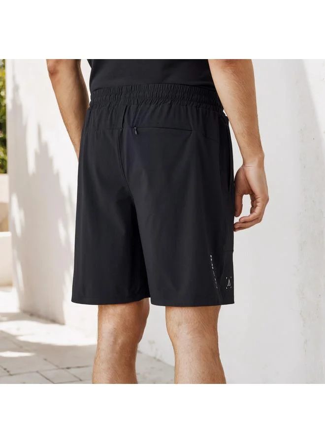 Splash Active Regular Fit Shorts with Drawstring Closure