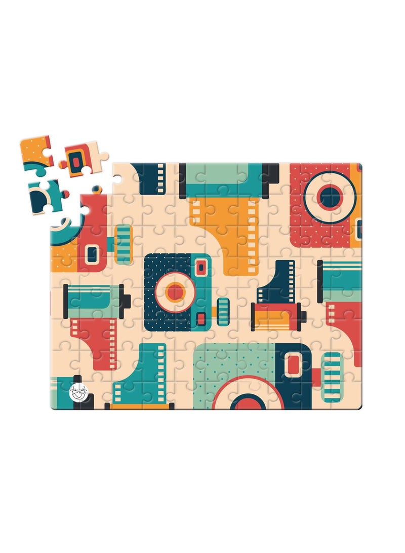 Reeman Design Puzzle printed with camera design