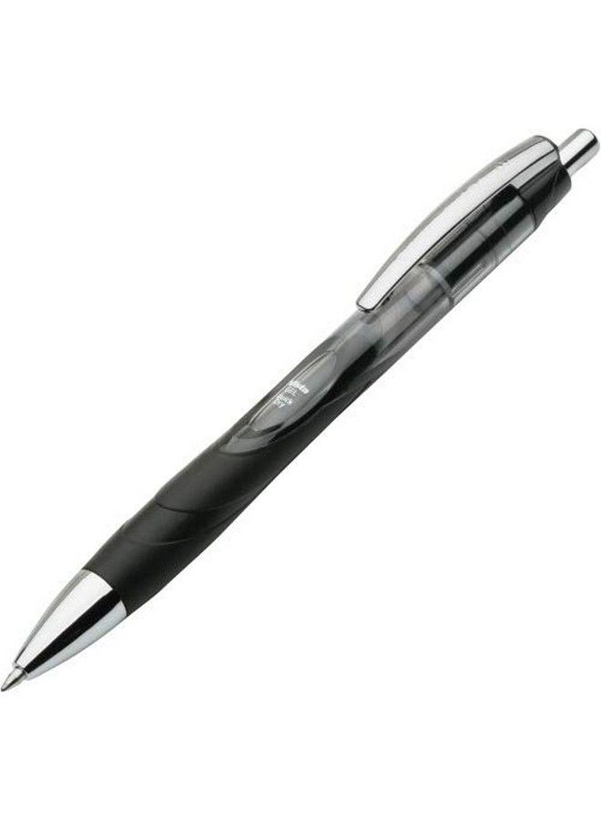 Skilcraft Vista Retractable Gel Pen 0.7 Mm Pen Point Size Black Ink 12 Pack - Image 1