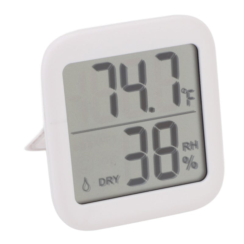 Digital Thermometer Hygrometer: 2.1 Inch LCD Display, Accurate Measurements, 10-Second Fast Refresh - Versatile Magnetic & Tabletop Installation, Portable Indoor Temperature Humidity Meter for Home, R - Image 4