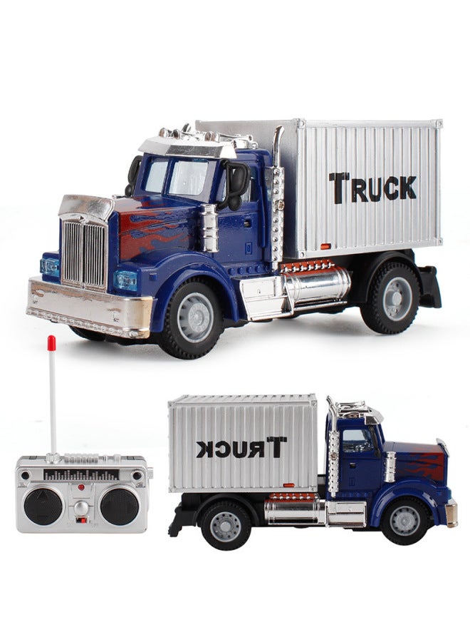 Children's Remote Control Engineering Vehicle Toy Excavator Sanitation Truck Container Trailer A Variety Of Wireless Charging Remote Control Boy-Color:6161U3 Sanitation Sprinkler 271.5g-Proportion:1：64 - Image 5