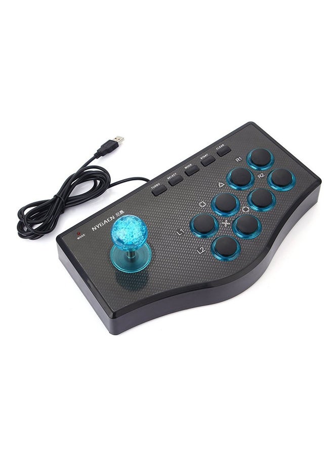 Generic - 3 In 1 USB Wired Game Controller Arcade Fighting Joystick Stick Gaming Console - Image 1