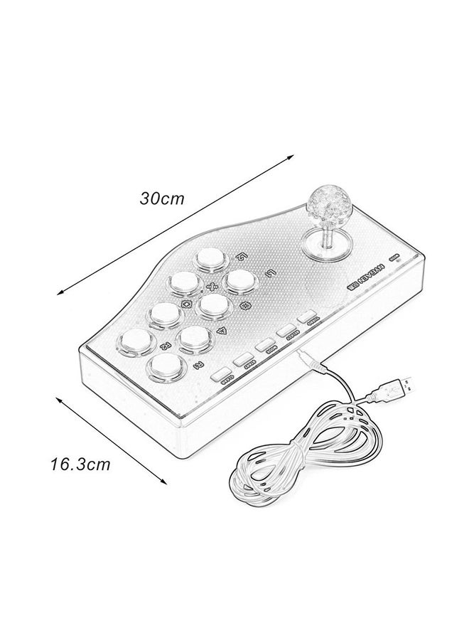 Generic - 3 In 1 USB Wired Game Controller Arcade Fighting Joystick Stick Gaming Console - Image 1