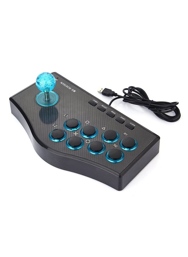 Generic - 3 In 1 USB Wired Game Controller Arcade Fighting Joystick Stick Gaming Console - Image 1
