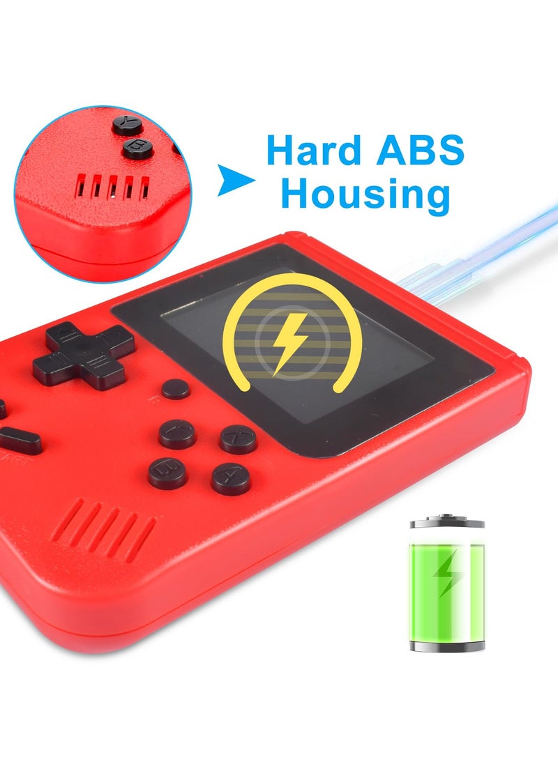 Generic Handheld Game Console, Retro Portable Game Console with 400 Classic Games, Supports Two Players,Rechargeable Battery 3-Inch Color Screen Portable Handheld Games, Gift forLovers Adults Kids Boys.  - Image 5