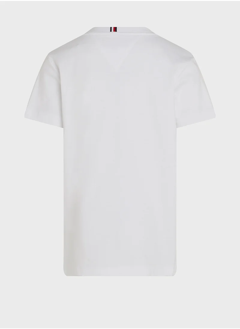 تومي هيلفيغر Youth Striped T-Shirt