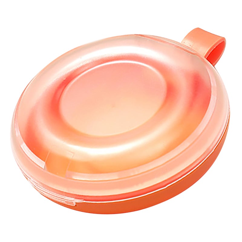 Dentures Braces Storage Box ABS Dust Prevention Orthodontic Retainer Storage Container Case Orange - Image 4