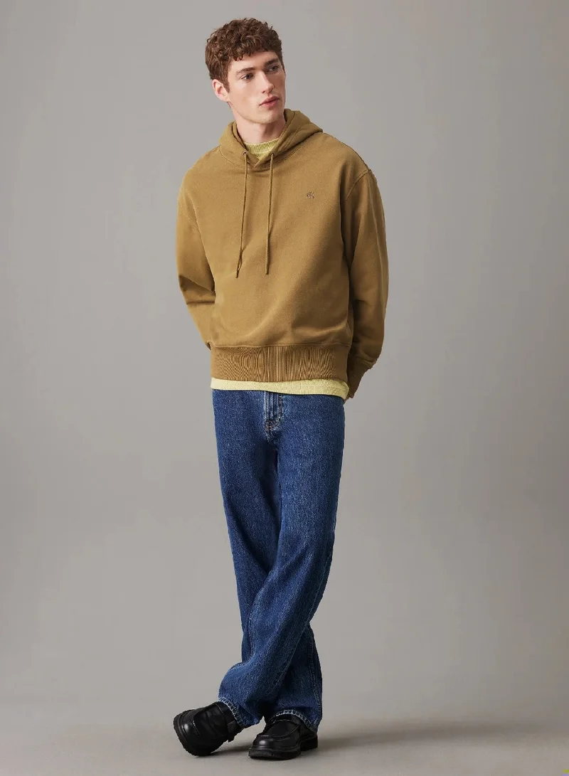 Calvin Klein Jeans Cotton Terry Hoodie