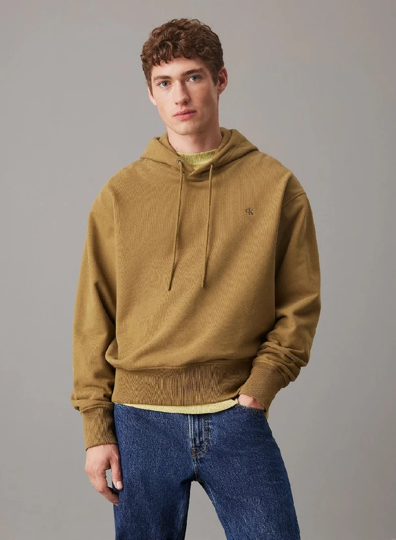 Calvin Klein Jeans Cotton Terry Hoodie