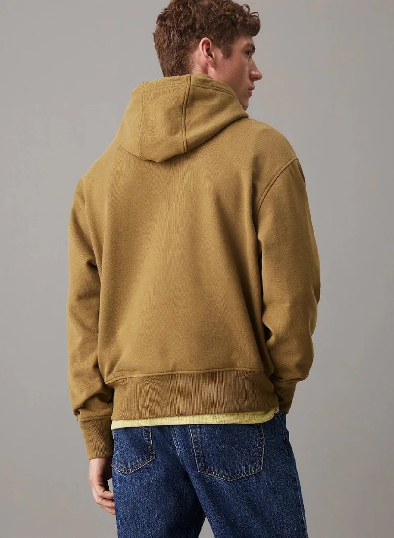 Calvin Klein Jeans Cotton Terry Hoodie