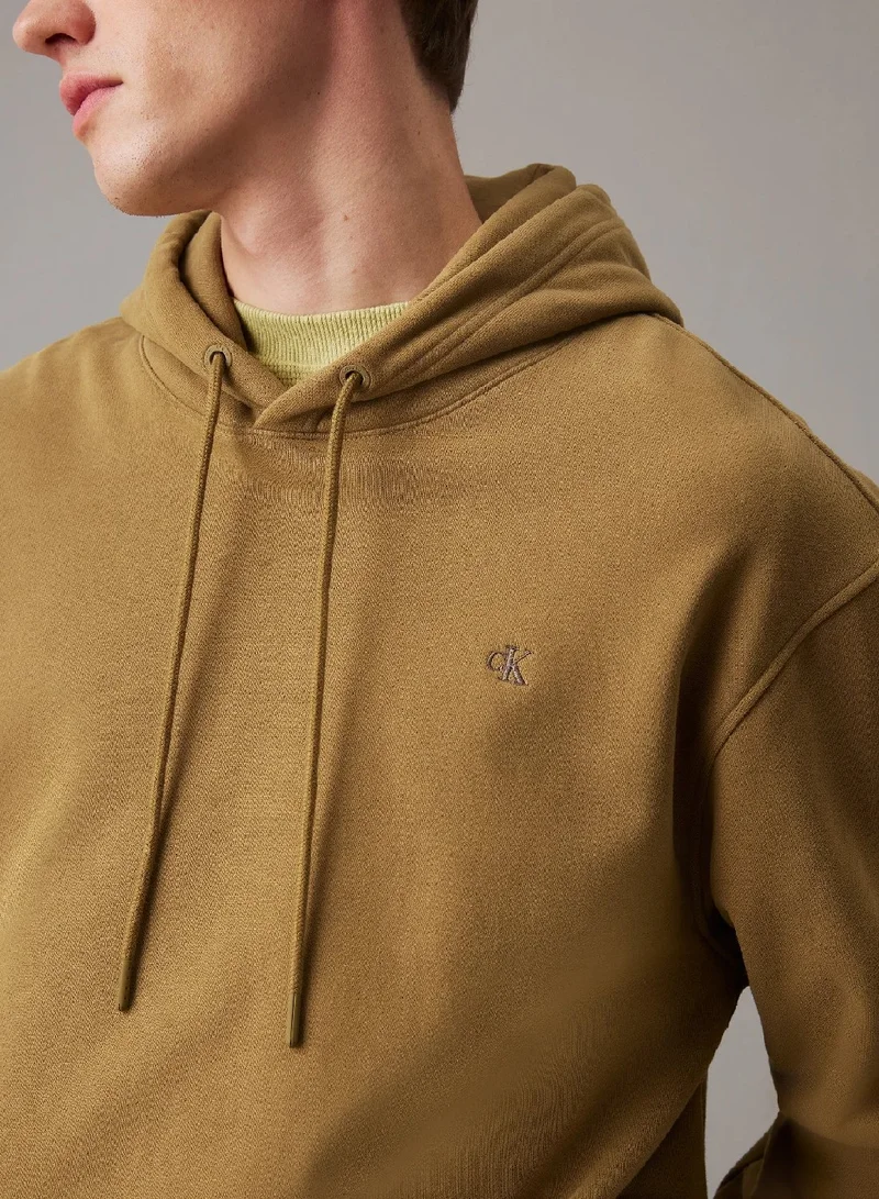 Calvin Klein Jeans Cotton Terry Hoodie