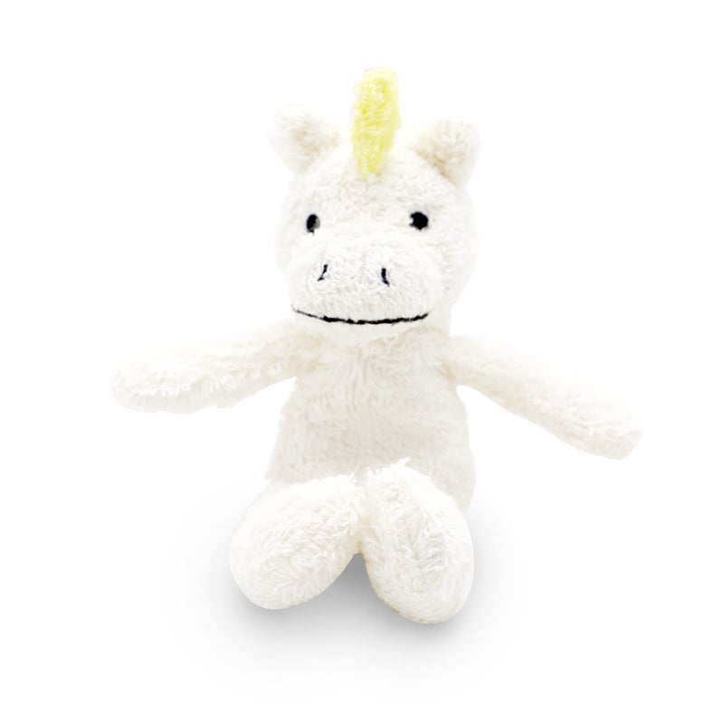 Thermal-Aid Thermal-Aid Zoo - Mini Microwavable Stuffed Animal - Plush Toy and Hot Cold Pack - Juno The Unicorn - 3.15 x 2.6 x 9.3 in  - Image 1